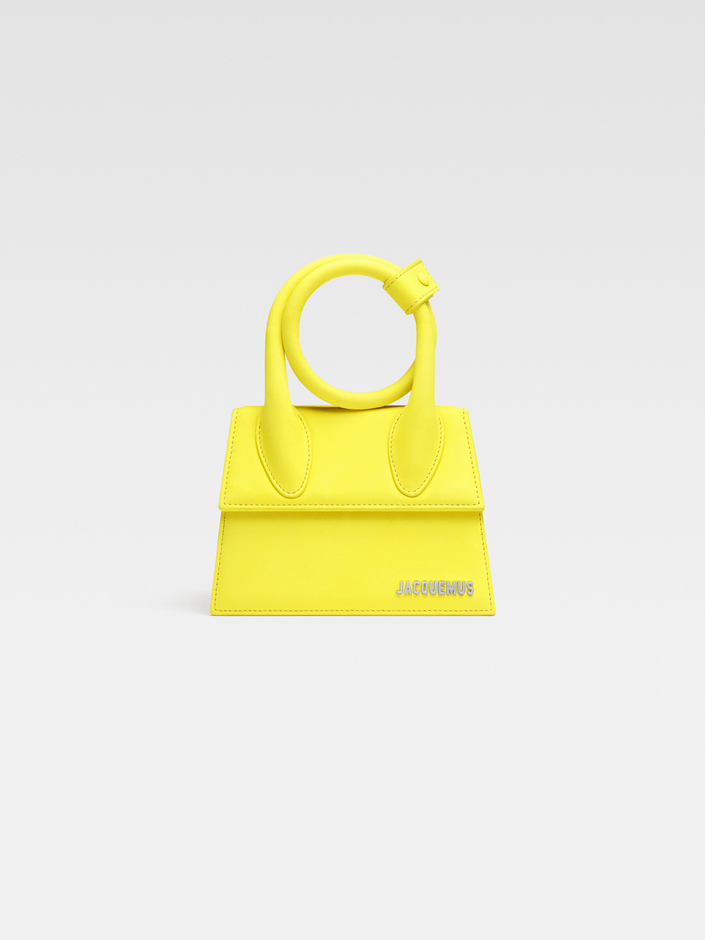 Le Chiquito Noeud neon yellow LE CHOUCHOU JACQUEMUS Official