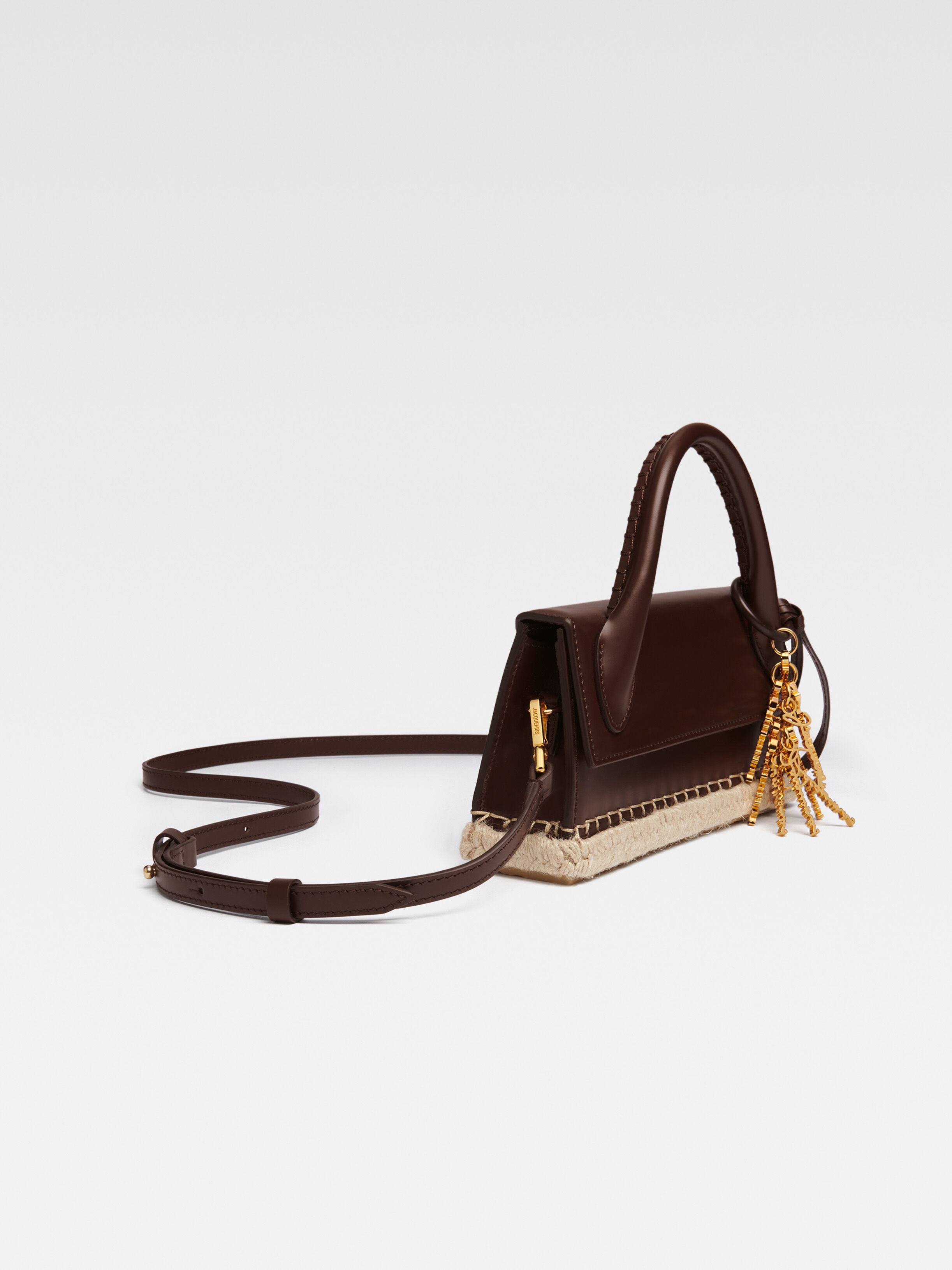 Le Chiquito long Cordao brown LE RAPHIA JACQUEMUS Official Website