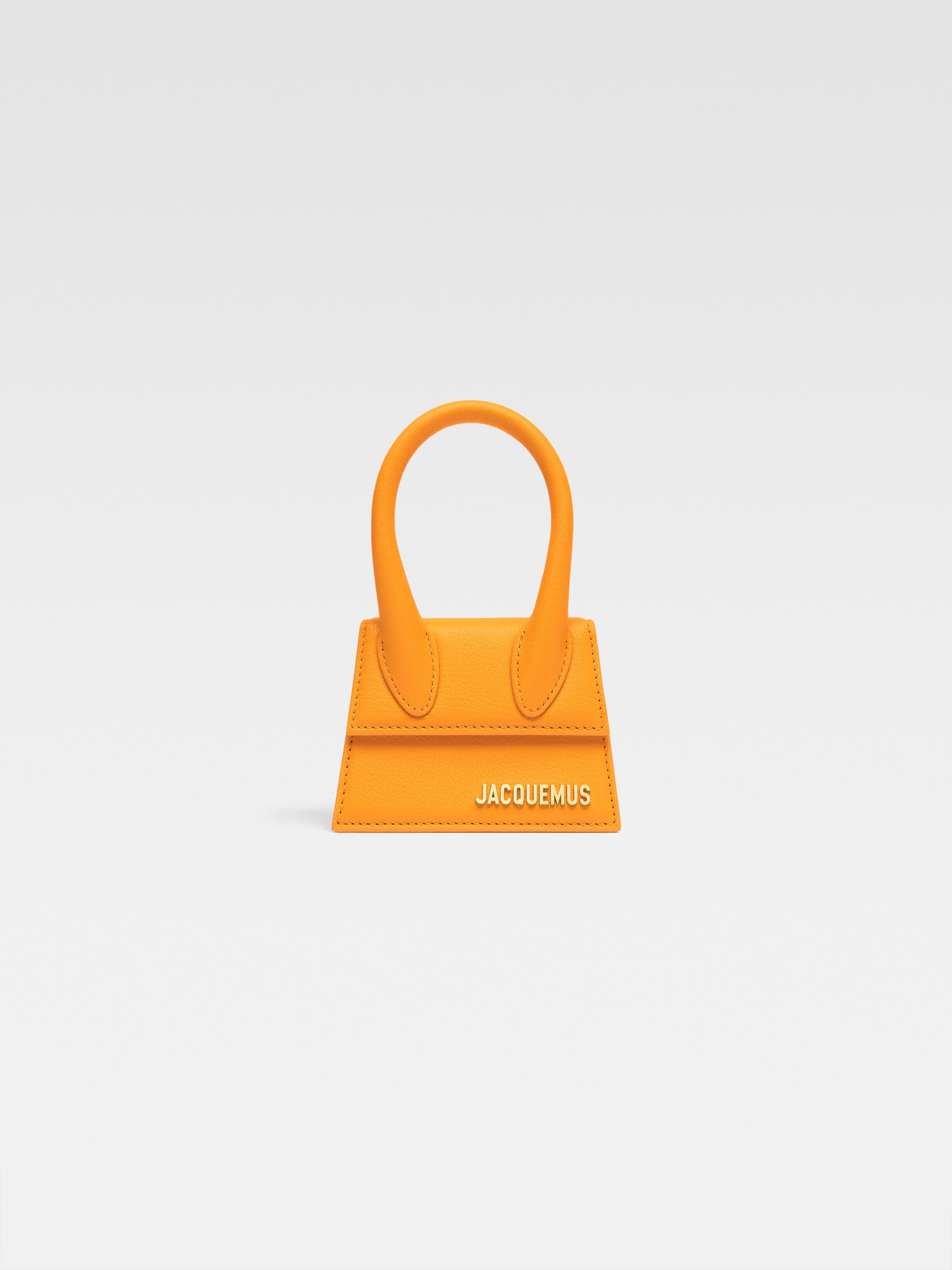 Orange deals jacquemus bag