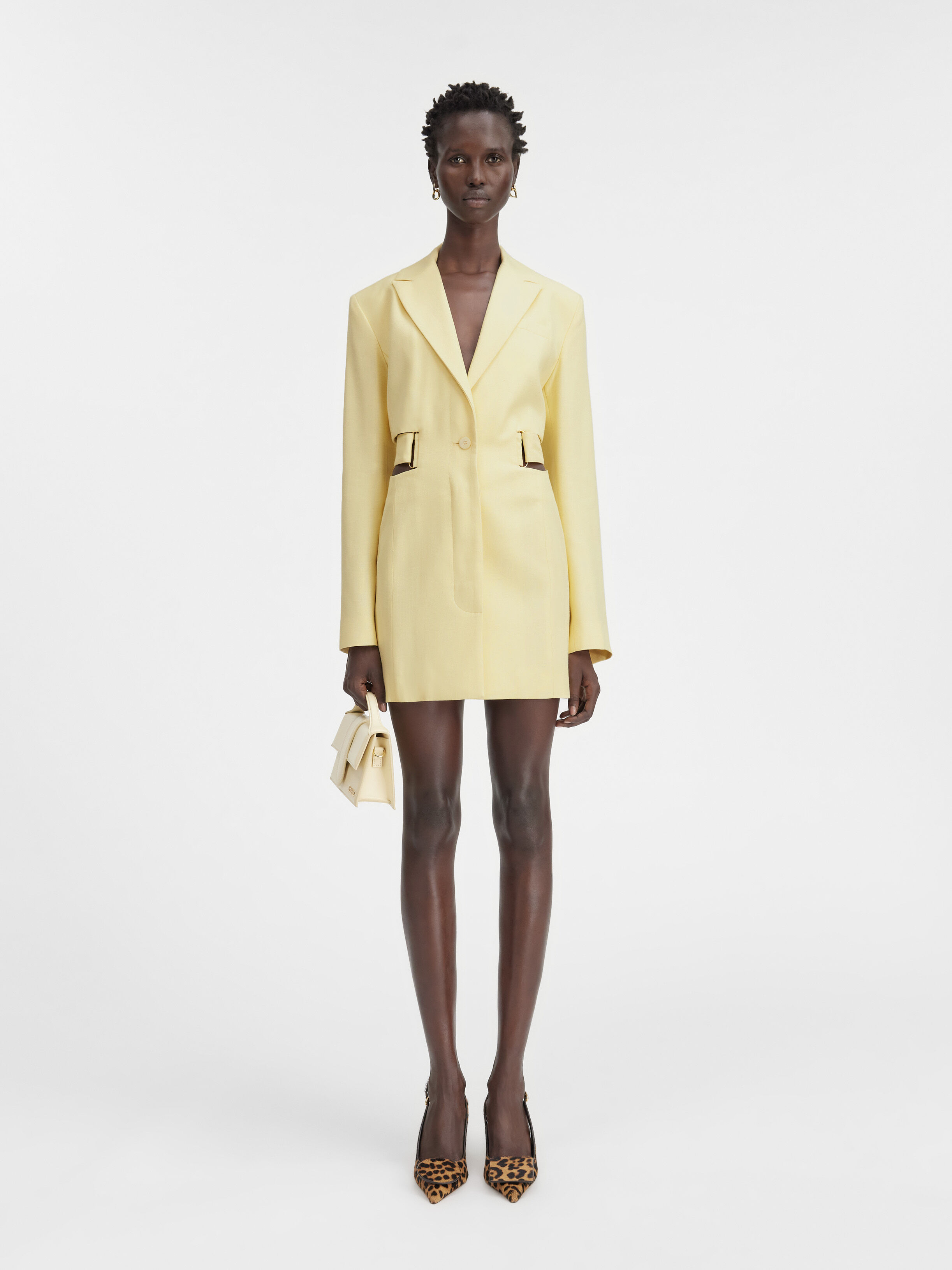 La robe Bari pale yellow JACQUEMUS Official Website