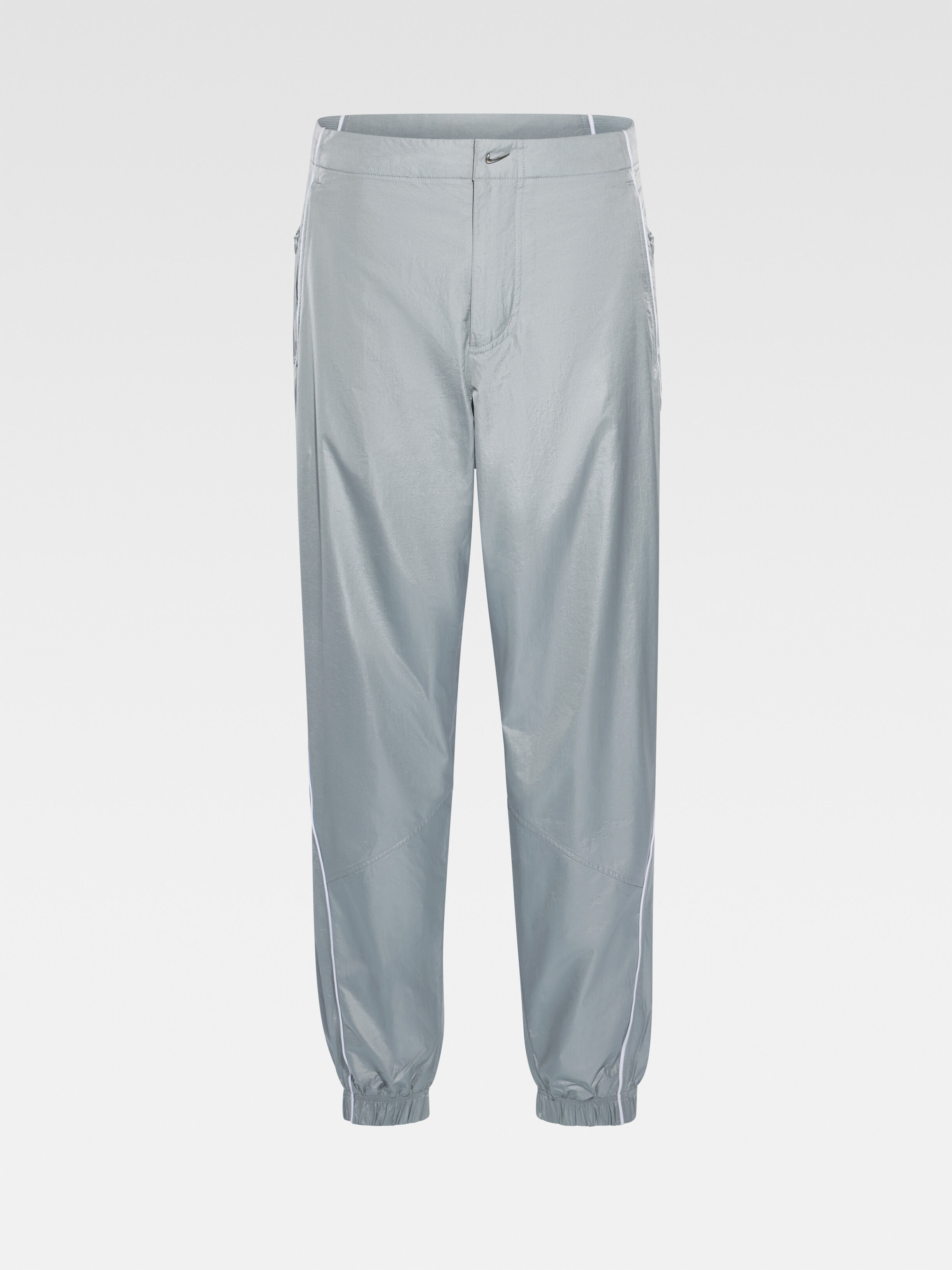 Silver reflective track pants deals