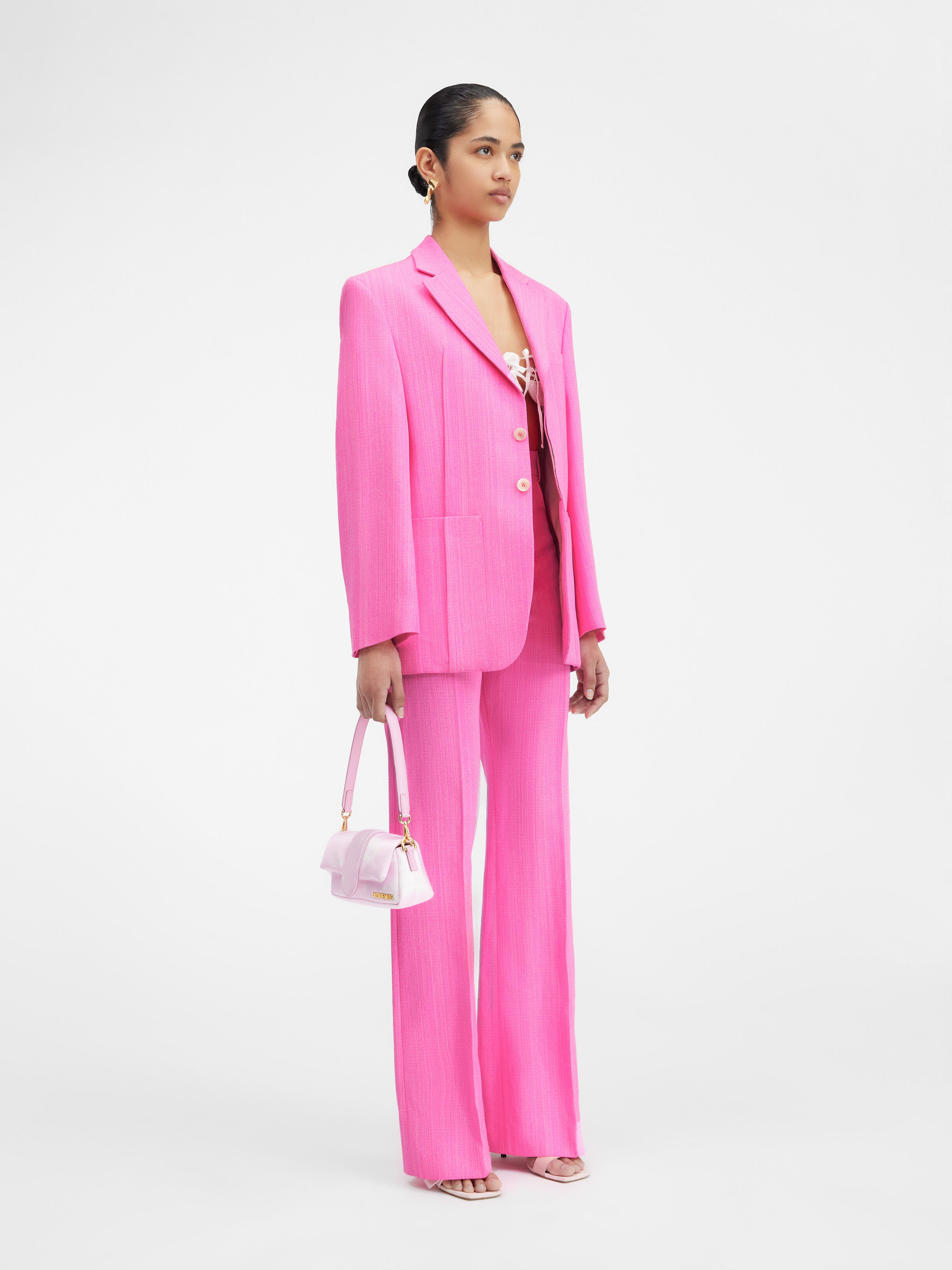 Jacquemus hotsell blazer pink