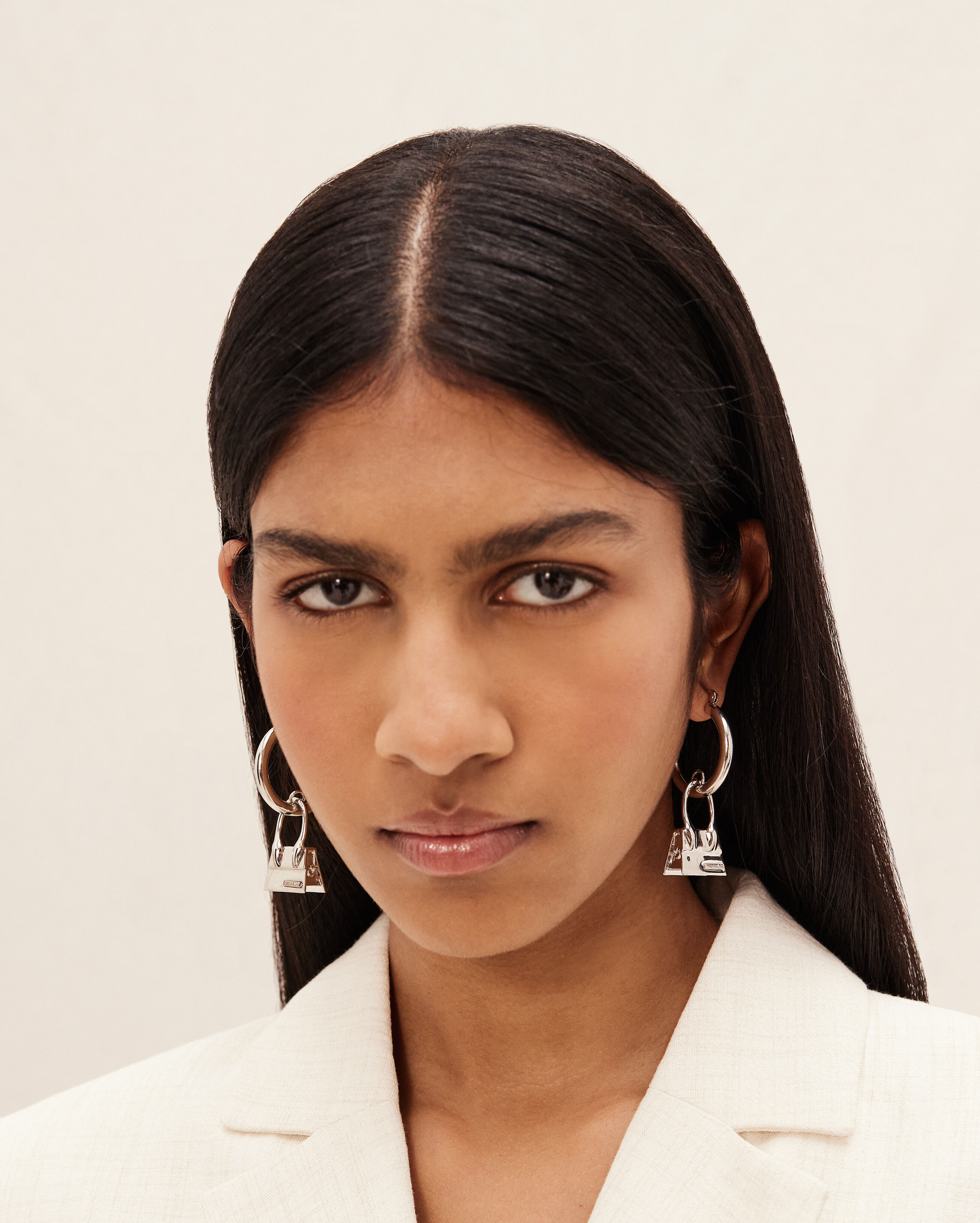 jacquemus earrings silver