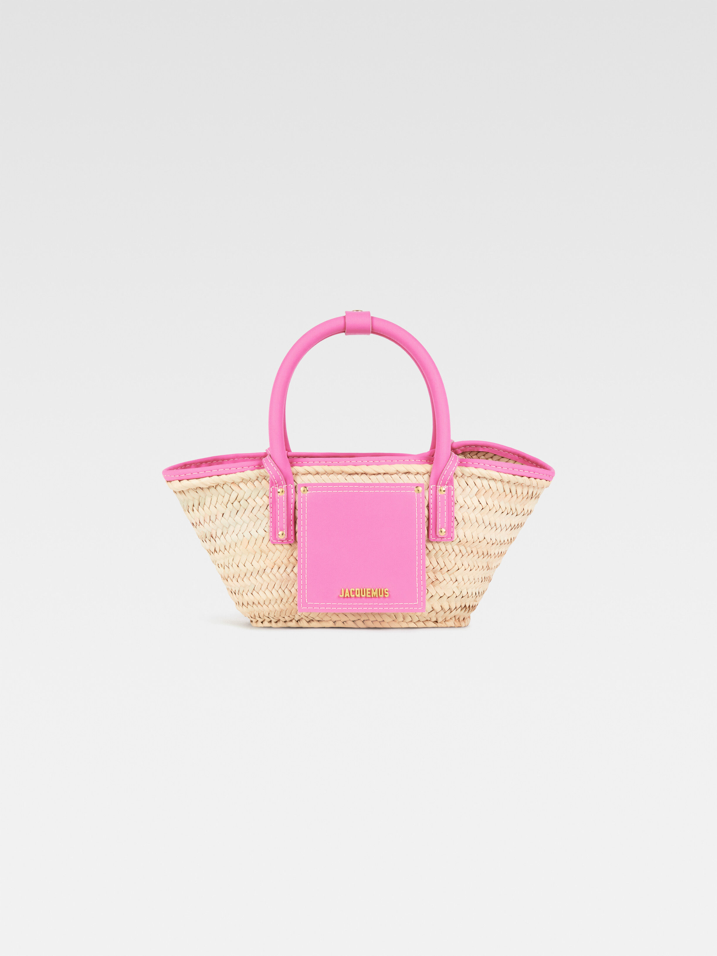 Le petit panier Soli light pink LE PAPIER JACQUEMUS Official