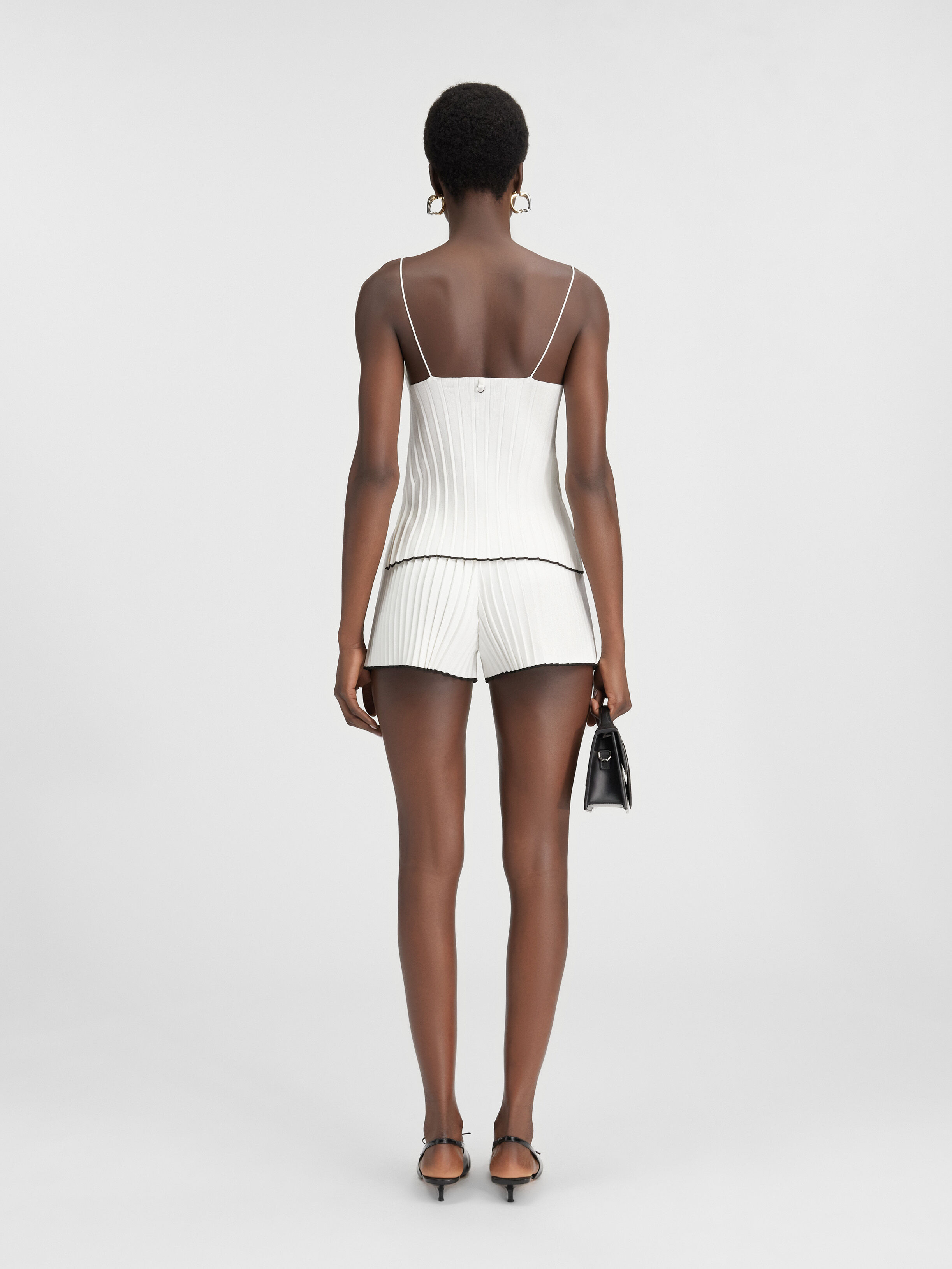 The pleated knit top - | JACQUEMUS Official Website